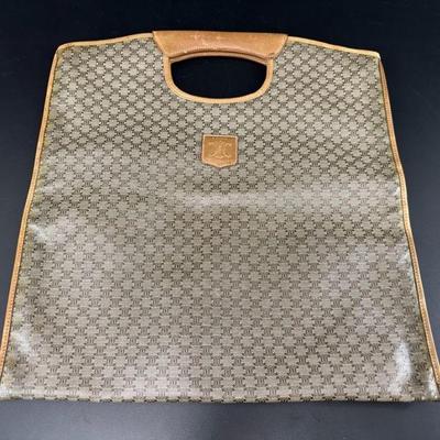 Genuine paris celine made in italy brown tote bag