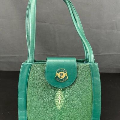 River genuine stingray skin purse