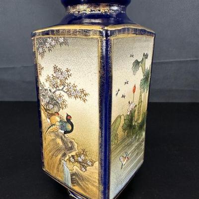 Vintage japanese meiji 1900 s vase