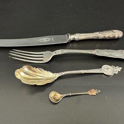 3 sterling silver silverware 67g