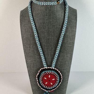 Native american Beaded Necklace