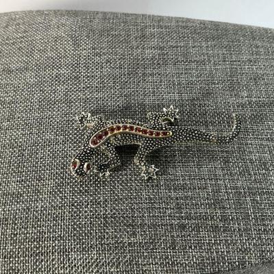 Emmons Lizard Brooch