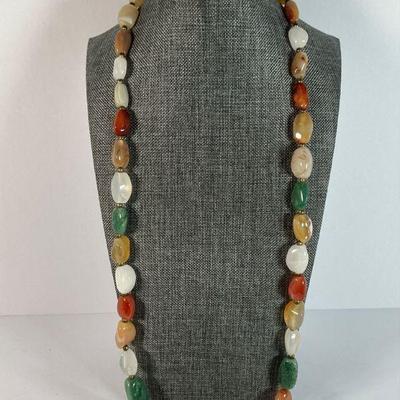 Semi Precious Stone Necklace
