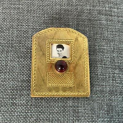 rare 1940's Radio Drama brooch