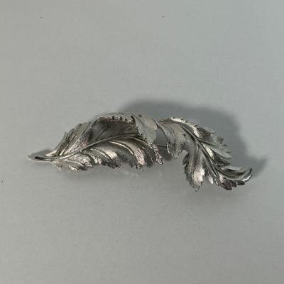 Coro Silver Brooch