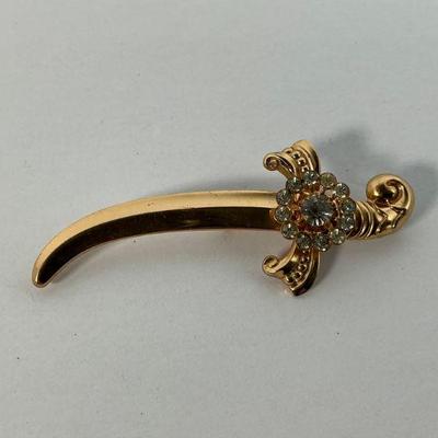 Coro Sword Brooch