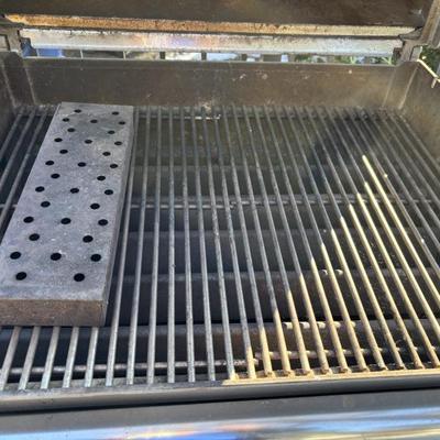 Inside of grill