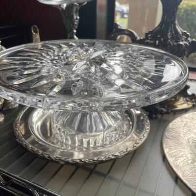 Waterford cake plate