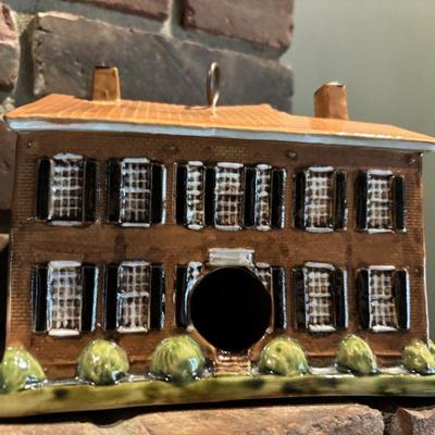 Louisville Stoneware birdhouse