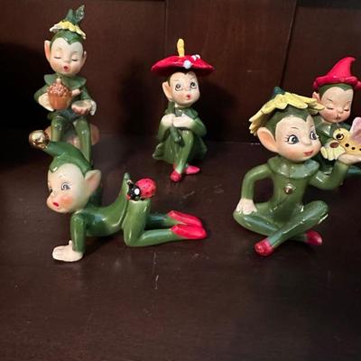 Vintage Pixies / elves