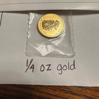 Gold coin
