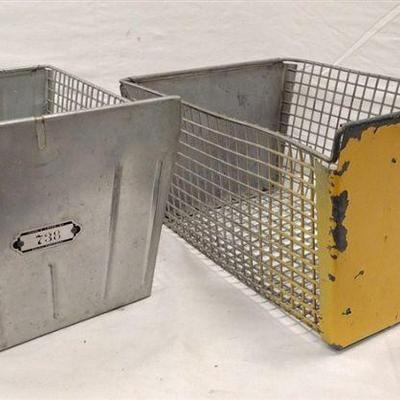 two locker baskets
