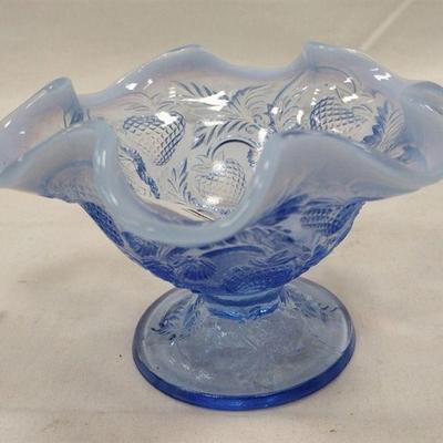small Fenton iridescent glass