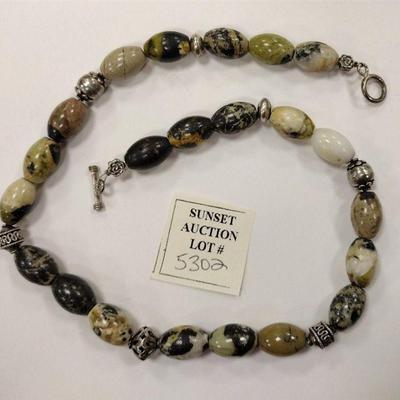 Jasper necklace
