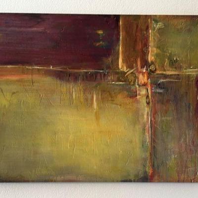 Joyce Combs Painting On Canvas