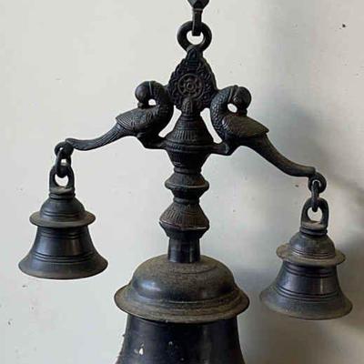 Vintage Triple Hanging Bells