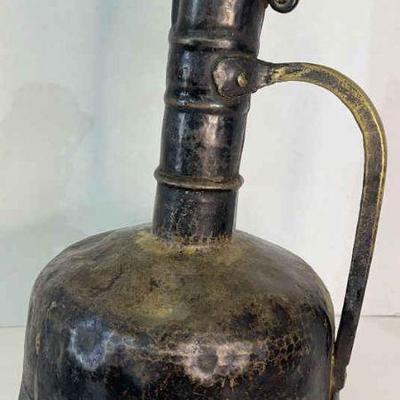Vintage Copper Brass Coffee Pot