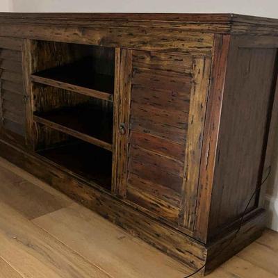 Wooden Console Cabinet