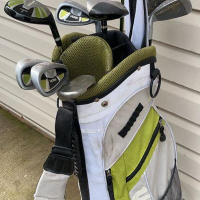 Golf Clubs w/ Bag & Accessories