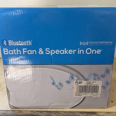 Bluetooth Bath Fan & Speaker In One