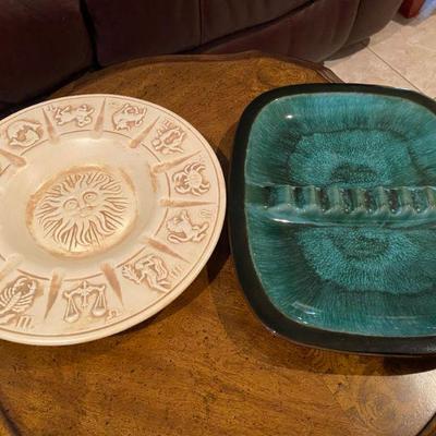 Mid century ashtrays Zodiac and BMP Canada