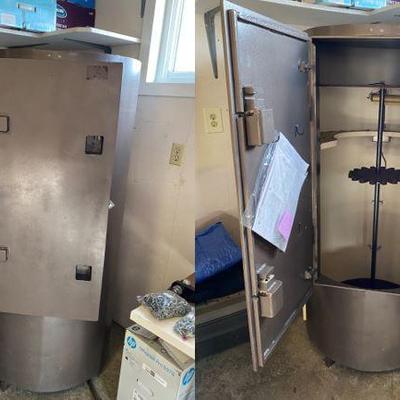boiler converted into gun safe