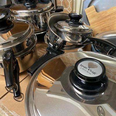 lustre craft westbend pots and pans