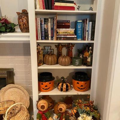 4 linear feet of books and other cute decoratives