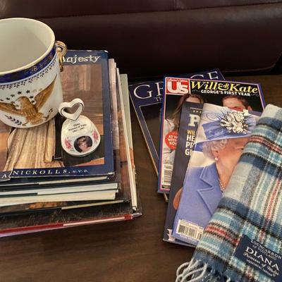 queen elizabeth and princess diana memorabilia