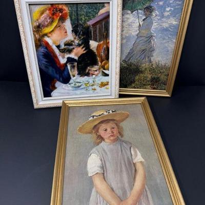 Renoir, Cassatt, & Monet: A Trio of French Impressionist Masterpieces	