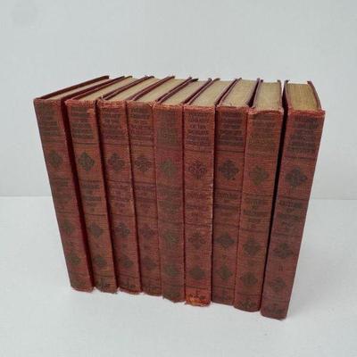 Antique "Outline of Literature, History, Business & Philosophy", 1900s	