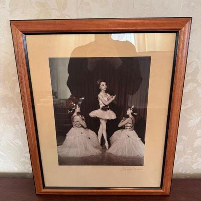 Black & White Ballet - Signed By Keith Fowler - Large & Framed	