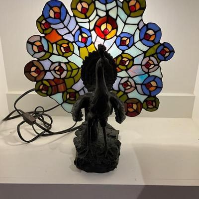 Peacock Lamp