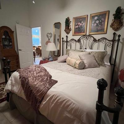 Wesley Allen Iron Bed, Queen