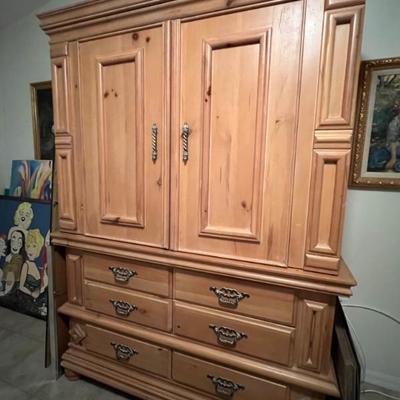 Solid Wood Armoire