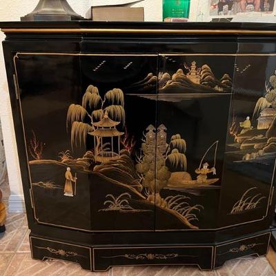 Oriental Entry Cabinet