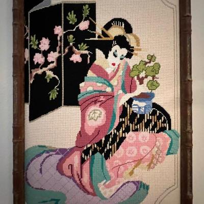 Framed Needlepoint