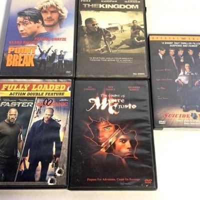 Dvd action movie lots