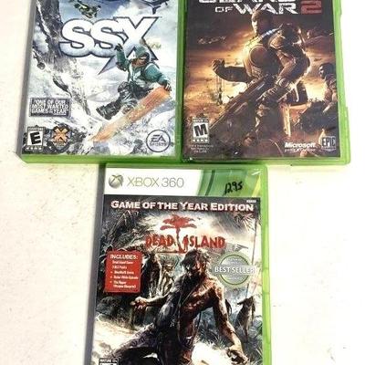 Xbox 360 GAMES LOT