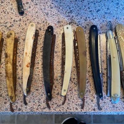 Antique Straight Razors