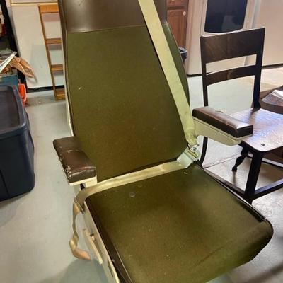 Vintage airplane  seat
