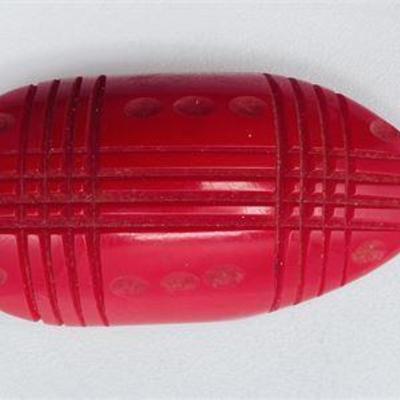 Lot 091   
Deco Blue Bakelite Shoe Clips