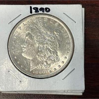 Lot 023   
1890 - Morgan Dollar