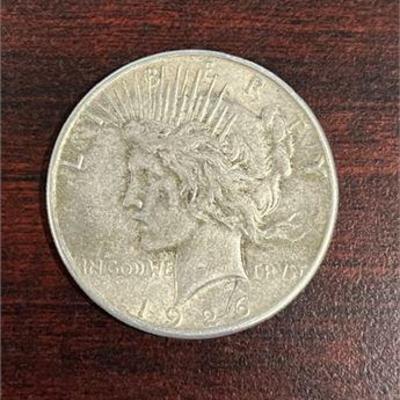 Lot 014   
1926 - S - Peace Dollar