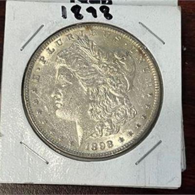 Lot 022   
1898 - Morgan Dollar