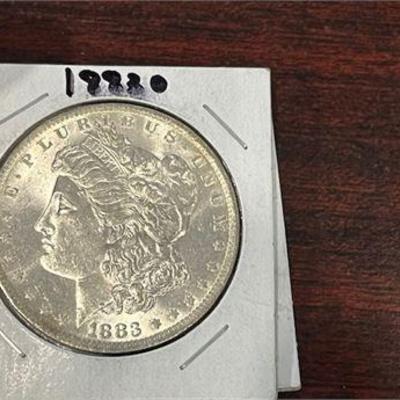 Lot 005   
1883 - O - Morgan Dollar