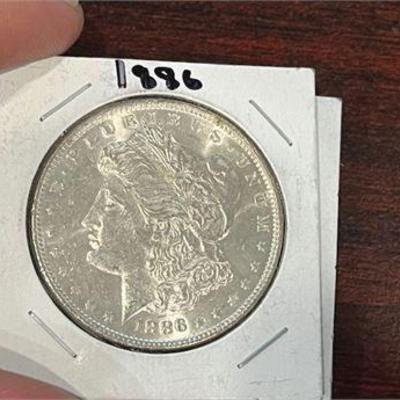 Lot 020   
1886 - Morgan Dollar
