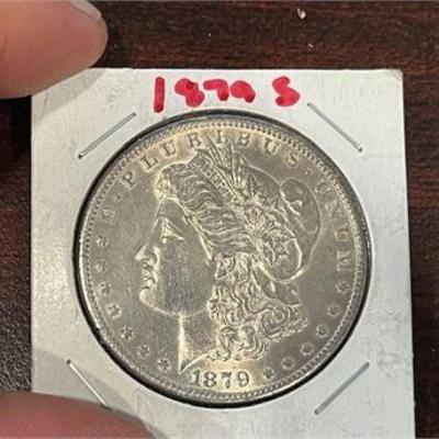 Lot 012   
1879 - S - Morgan Dollar