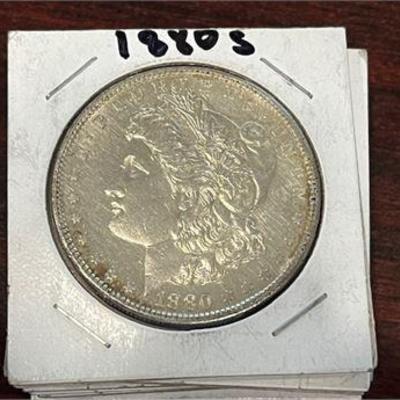Lot 015   
1880 - S - Morgan Dollar