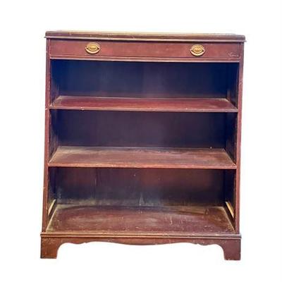 Lot 223   
Sligh-Lowry Mahogany Three-Tier Bookcase with Single Drawer